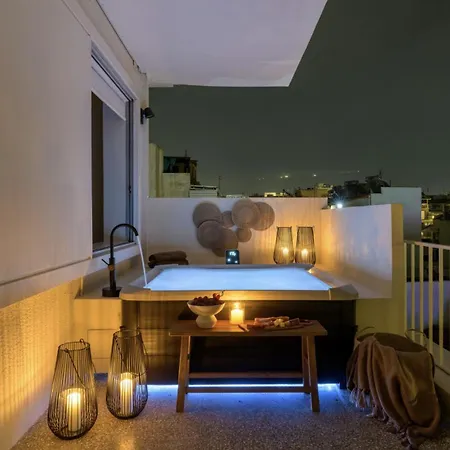 Apartment Bright Acropolis Loft Plunge Pool