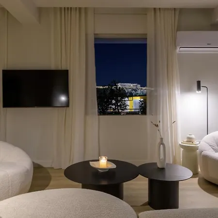 Bright Acropolis Loft Plunge Pool Apartment *
